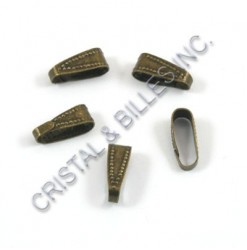 Bail 11x4mm, Antique brass