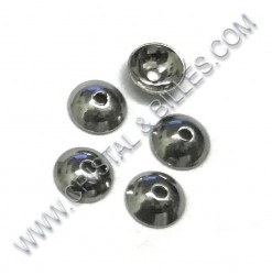 Bead cap 4mm, Stainless 304...