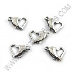 Lobster clasp heart 11 x...