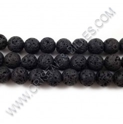 Lava beads 08mm -...