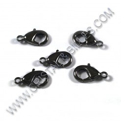 Clasp lobster 10mm, Black...