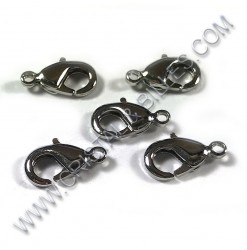 Clasp lobster 15mm, Nickel