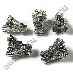 Metal bead Dragon17x11mm,...