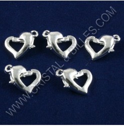 Clasp lobster 9X12mm, Silver