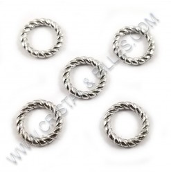 Twisted ring 9.5x1.5mm,...