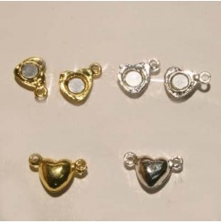 clasp Magnetic heart 10mm,...