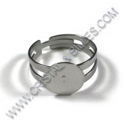 Ring shank with pad 12mm...