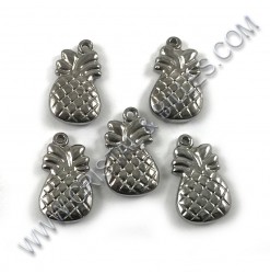 Breloque ananas 18x11mm,...