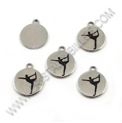 Pendentif symbol Yoga 12mm,...