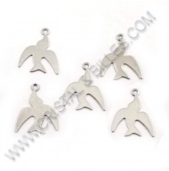 Charm swallow 14x12mm,...