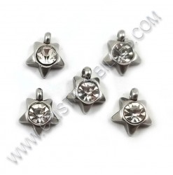 Charm star 9 x 8mm,...