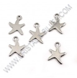 Charm starfish 12x9mm,...