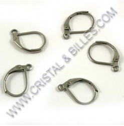 Earring lever 14x10.5mm,...