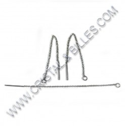 Chaine oreille 98 x 0.5mm,...