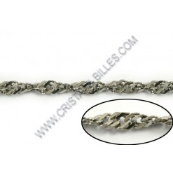 Singapour 3mm, Stainless...