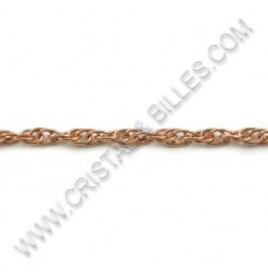 Rope 2.5mm, Inox Or rose...