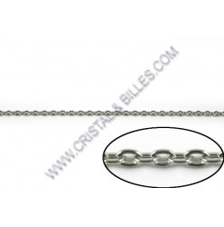 Oval 4x3mm, Stainless 304 -...