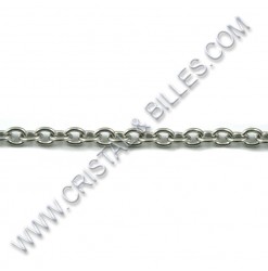 Ovale 3 x 2mm, Acier...