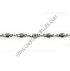 Fantaisie 11x4x2mm, Acier...