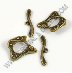 Clasp toggle 30mm, Antique...