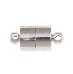 Magnetic clasp 14x6mm, Nickel